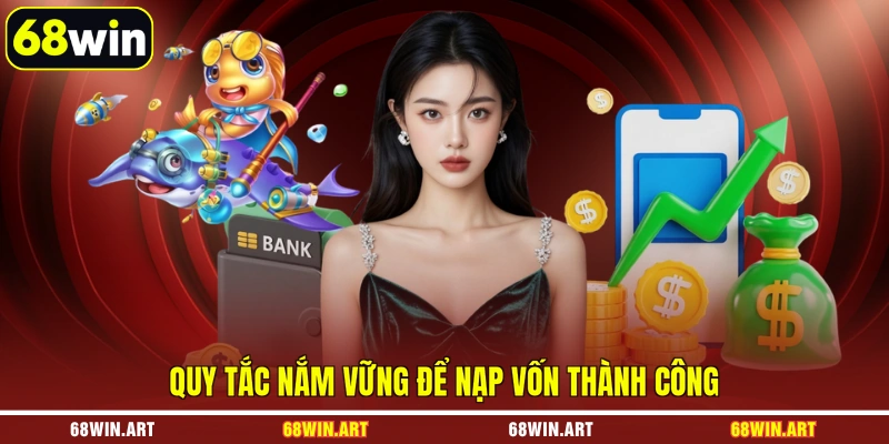 Quy tắc nắm vững để nạp vốn thành công